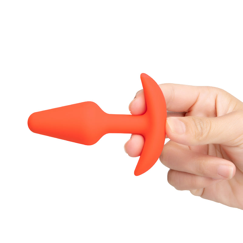Load image into Gallery viewer, b-Vibe Butties Anal Training 2 Piece Bundle Remote Control Butt Plugs Blue Orange
