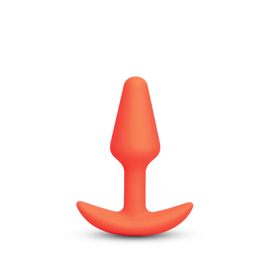 b-Vibe Butties Anal Training 2 Piece Bundle Remote Control Butt Plugs Blue Orange