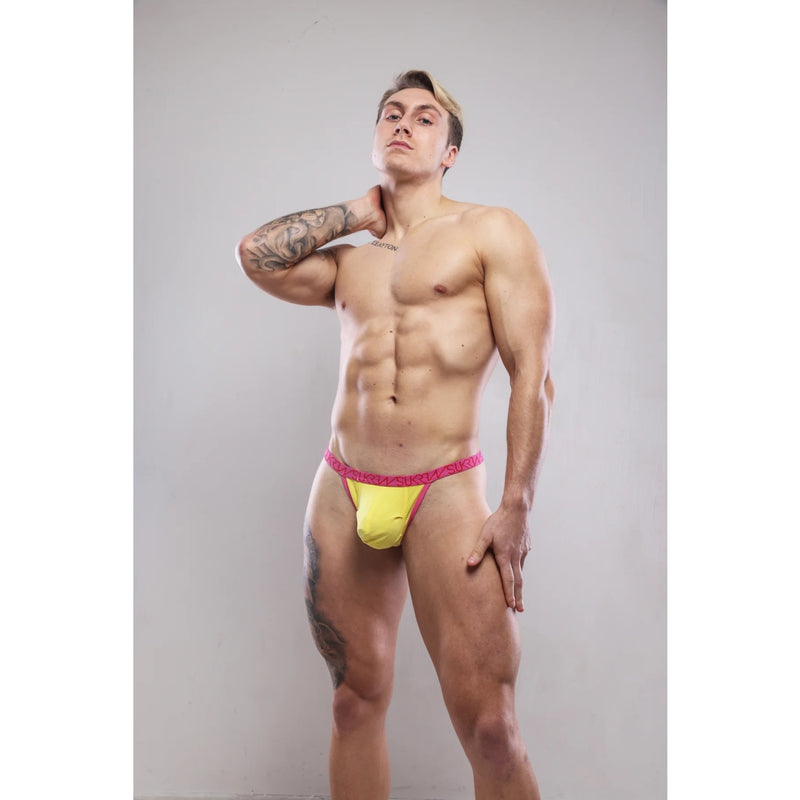 Load image into Gallery viewer, Sukrew Bubble Thong Pineapple Yellow
