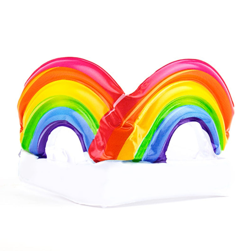 Load image into Gallery viewer, Gift Republic Inflatable Rainbow Crown
