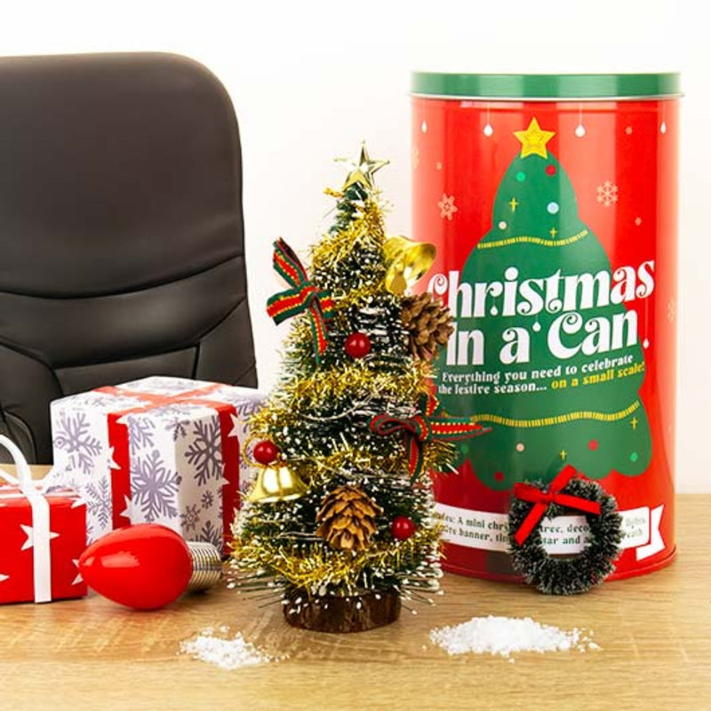 Load image into Gallery viewer, Gift Republic Christmas In A Can Decoration Set
