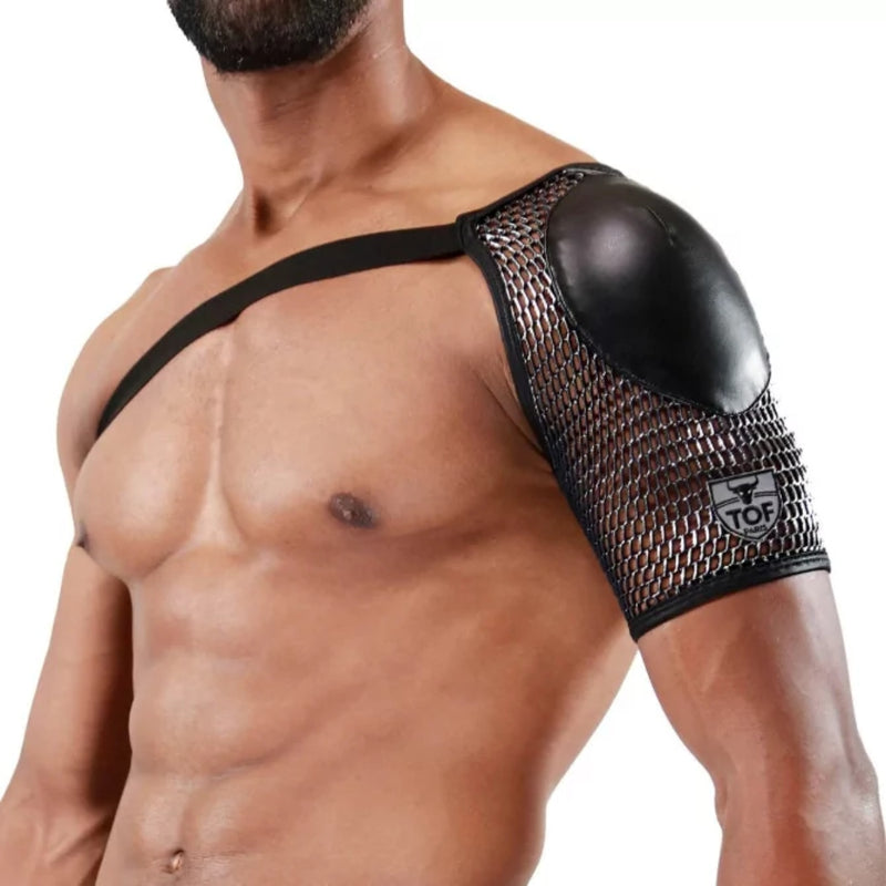 Load image into Gallery viewer, TOF Paris Roman Shoulder Harness Black

