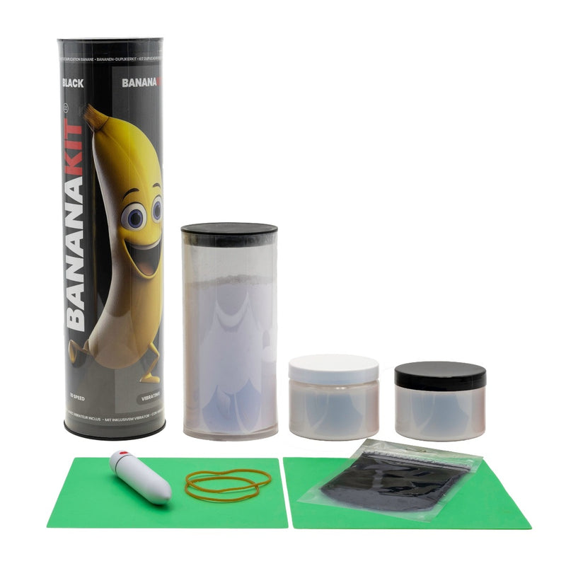 Load image into Gallery viewer, Banana Kit Penis Moulding Kit With Vibrator Black
