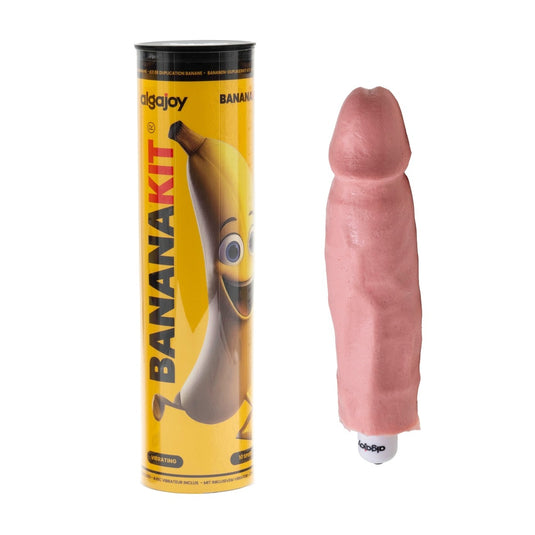 Banana Kit Penis Moulding Kit With Vibrator Pink