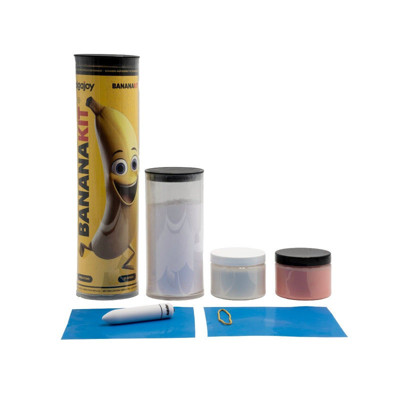 Load image into Gallery viewer, Banana Kit Penis Moulding Kit With Vibrator Pink
