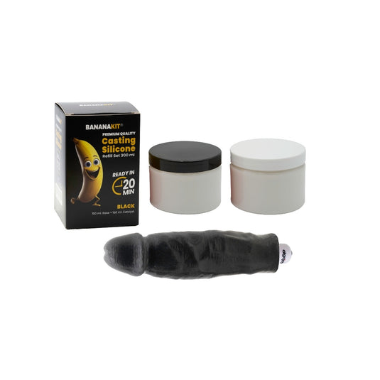 Banana Kit Casting Silicone Refill Set Black 300ml