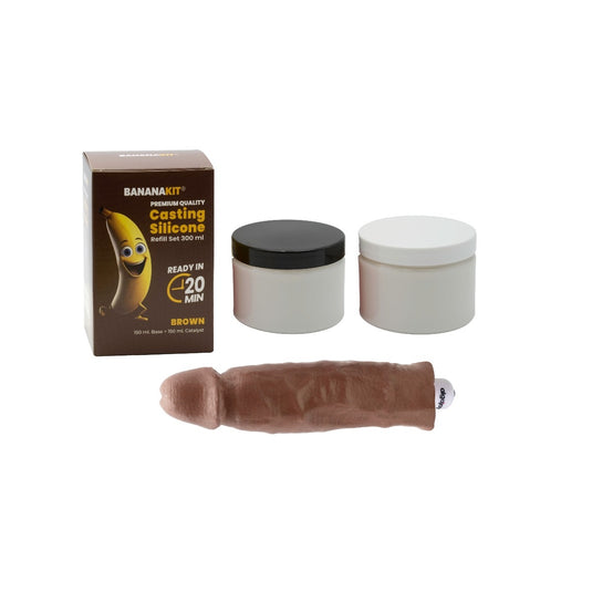 Banana Kit Casting Silicone Refill Set Brown 300ml