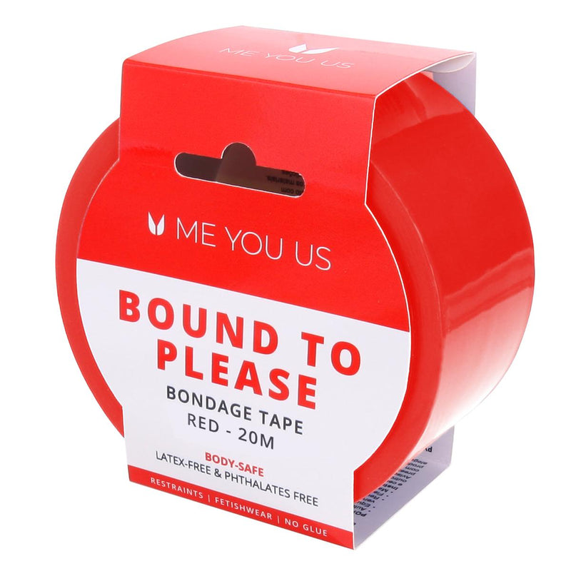 Load image into Gallery viewer, Me You Us Bound To Please Bondage Tape Red 20m
