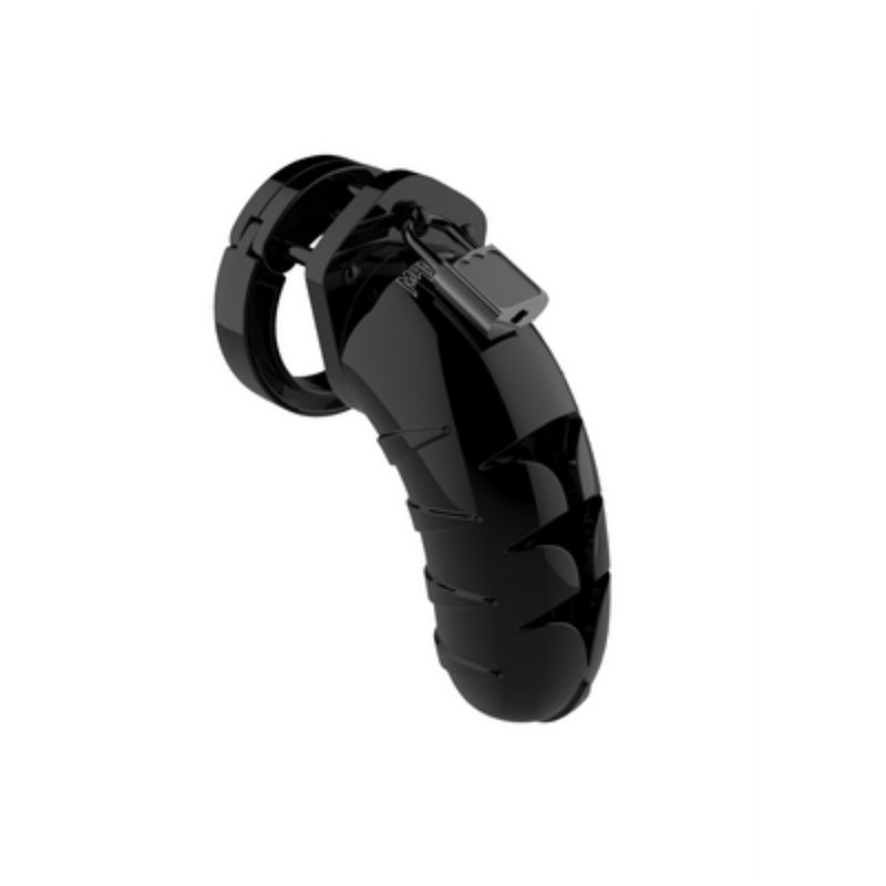 Load image into Gallery viewer, Man Cage Chastity Cock Cage Model 04 Black 4.5 Inch / 11.5cm
