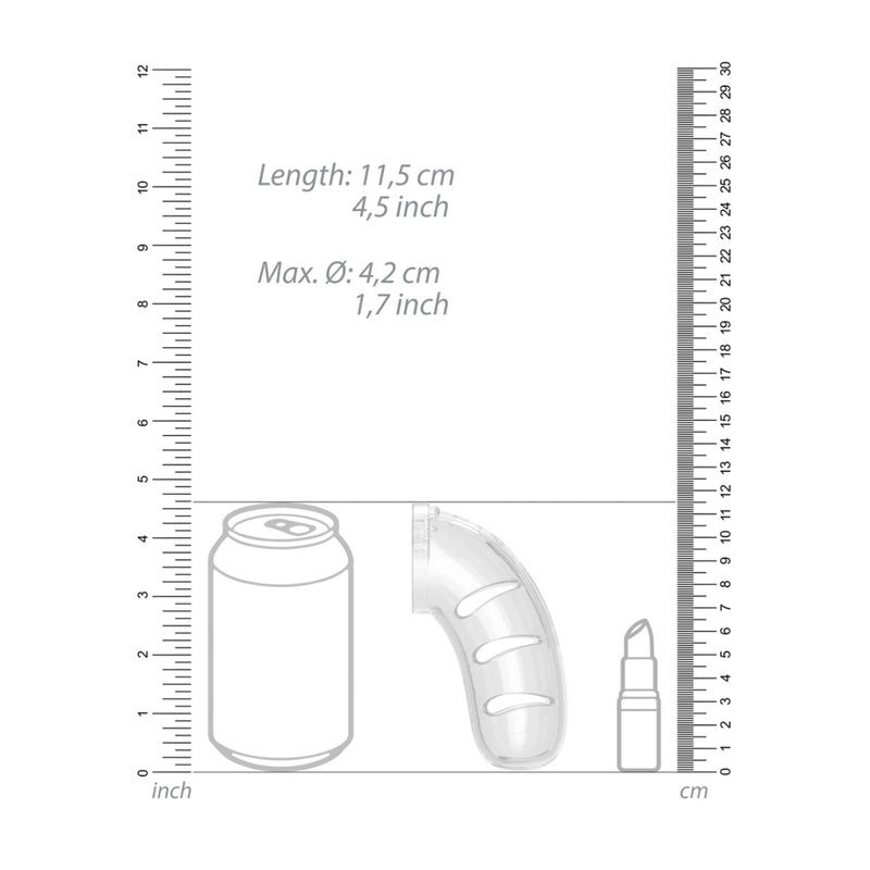 Load image into Gallery viewer, Man Cage Chastity Cock Cage With Plug Model 11 4.5 Inch / 11.5cm
