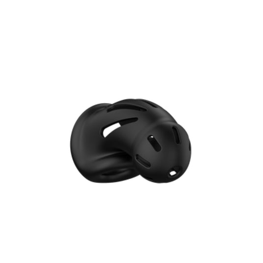 Man Cage Chastity Cock Cage Ultra Soft Silicone Model 27 Black