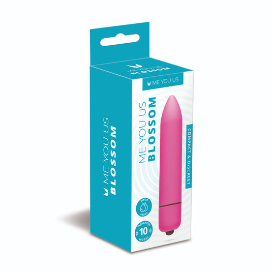 Me You Us Blossom 10 Mode Bullet Vibrator Pink