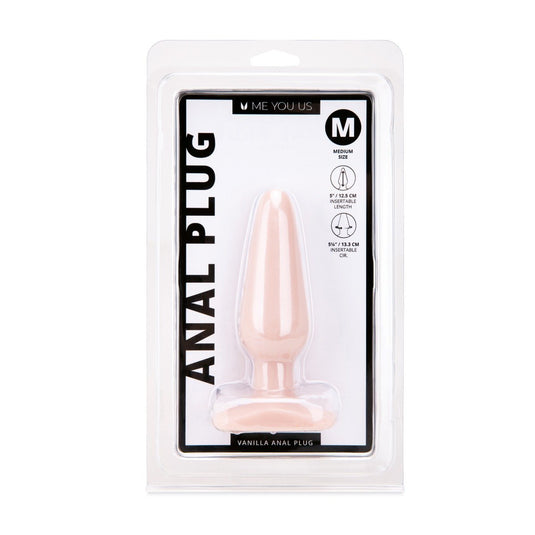 Me You Us Anal Plug Vanilla Medium