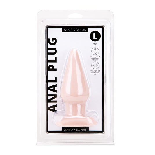 Me You Us Anal Plug Vanilla Large
