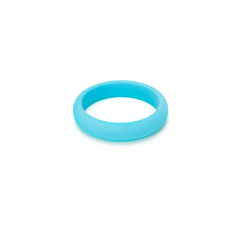 Load image into Gallery viewer, Me You Us Silicone Cock Ring Blue 55mm
