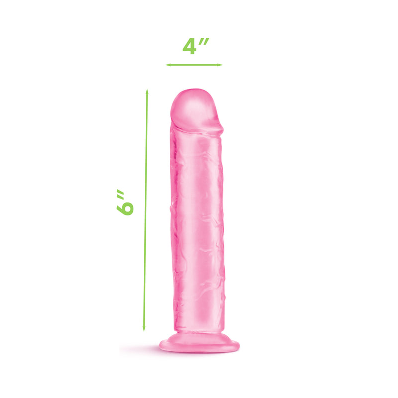 Load image into Gallery viewer, Me You Us Ultra Cock Jelly Dong Pink 6 Inch
