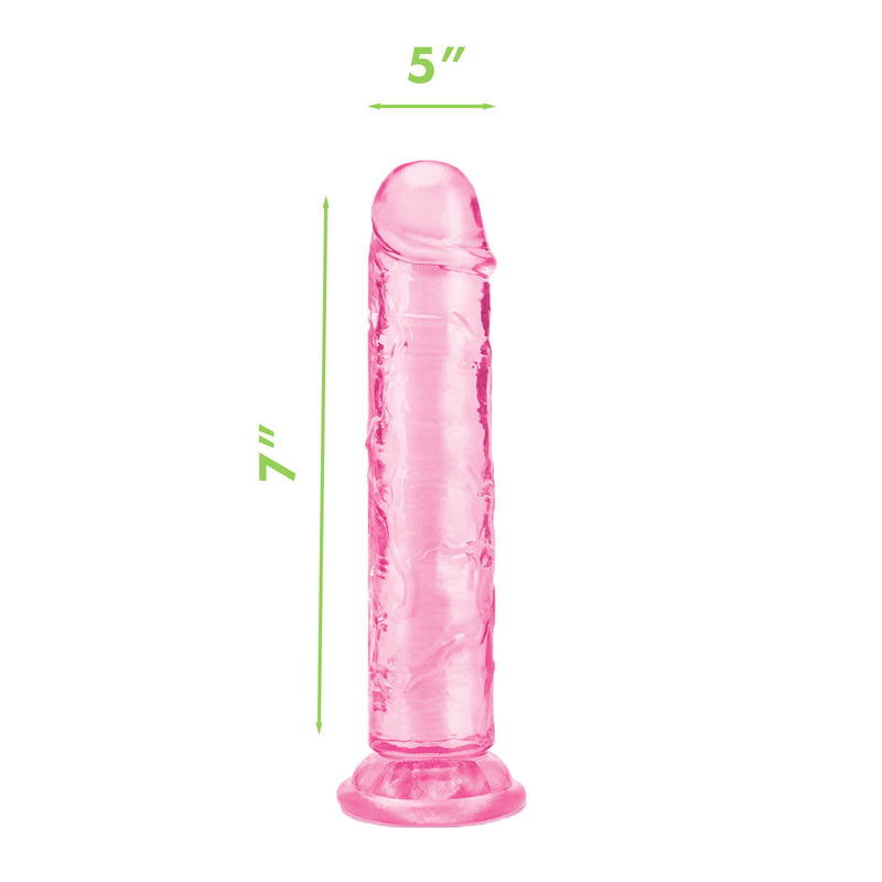 Load image into Gallery viewer, Me You Us Ultra Cock Jelly Dong Pink 7 Inch
