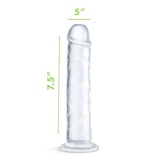 Me You Us Ultra Cock Jelly Dong Clear 7.5 Inch