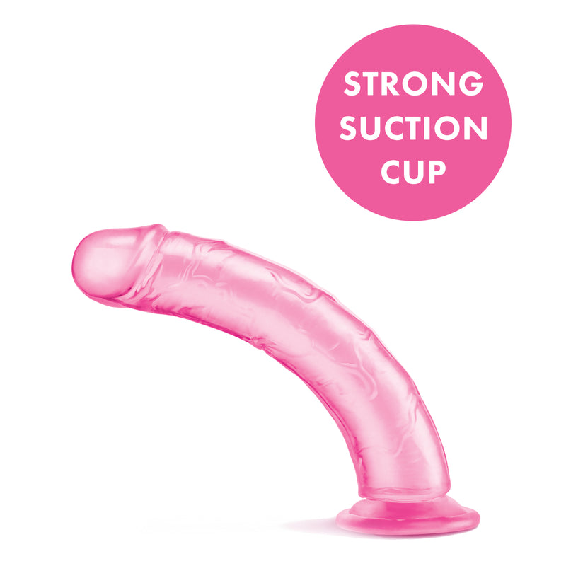 Load image into Gallery viewer, Me You Us Ultra Cock Jelly Dong Pink 7.5 Inch
