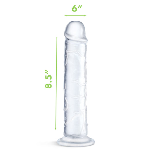 Me You Us Ultra Cock Jelly Dong Clear 8.5 Inch