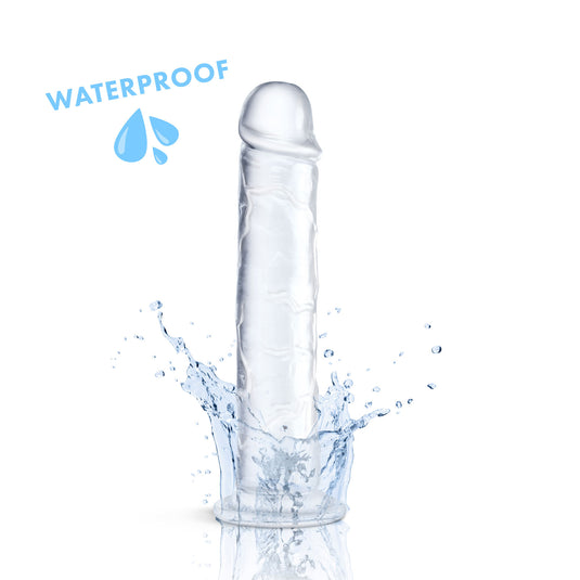 Me You Us Ultra Cock Jelly Dong Clear 8.5 Inch