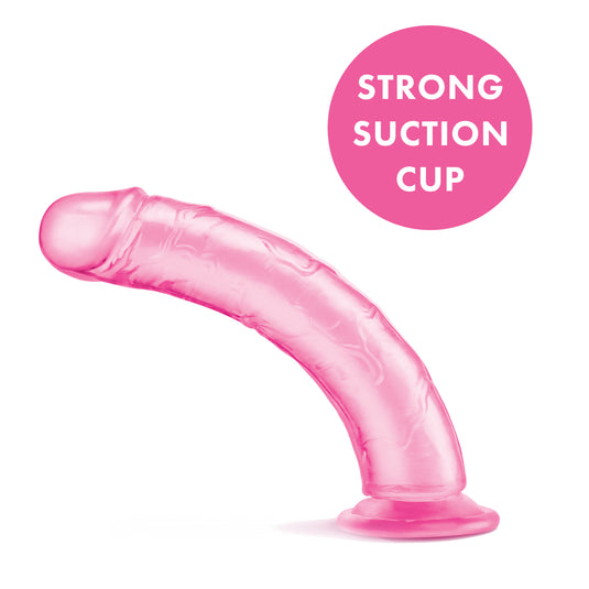 Me You Us Ultra Cock Jelly Dong Pink 8.5 Inch