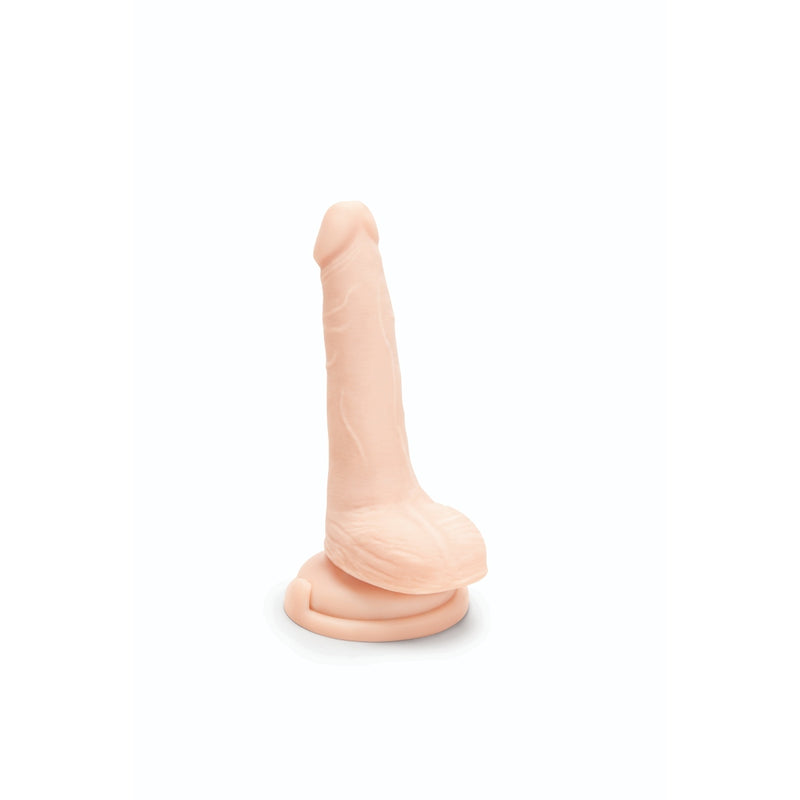Load image into Gallery viewer, Me You Us Ultra Cock Dual Density Dildo With Balls Pink 6 Inch
