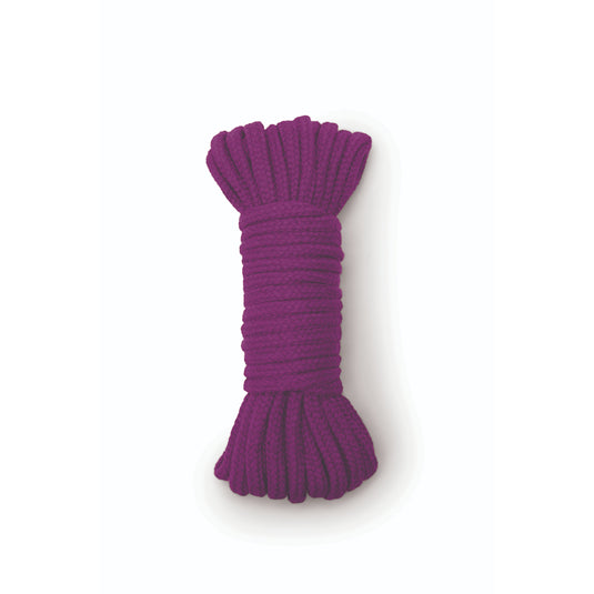 Me You Us Tie Me Up Soft Cotton Rope Purple 10m