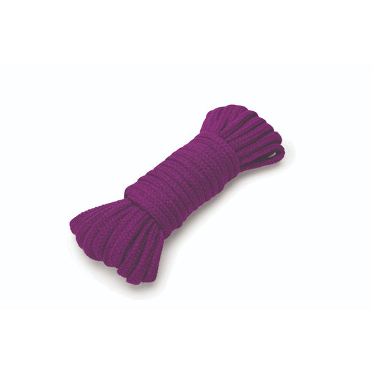 Me You Us Tie Me Up Soft Cotton Rope Purple 10m