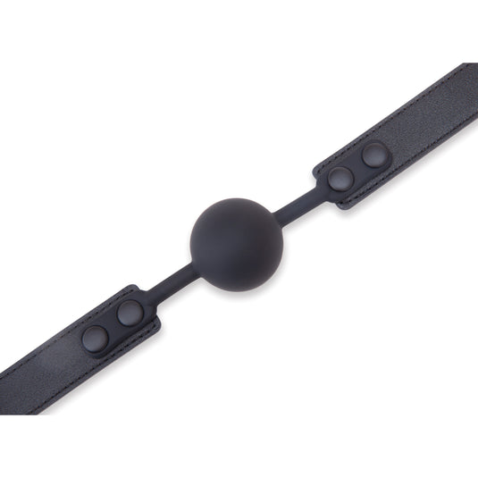 Me You Us Hush Silicone Ball Gag Black