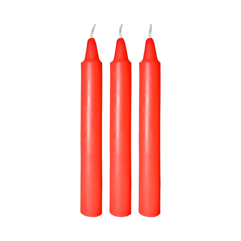 Load image into Gallery viewer, Me You Us Drip Candles 3 Pack Red
