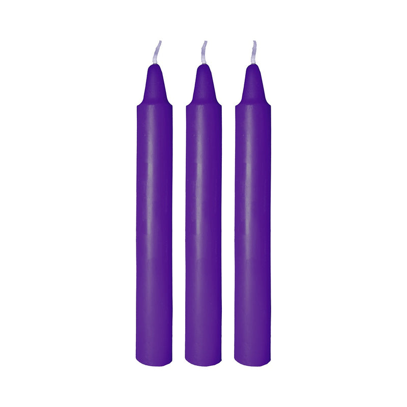Load image into Gallery viewer, Me You Us Drip Candles 3 Pack Purple
