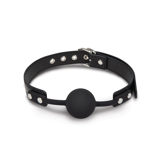 Me You Us Silicone Ball Gag Black