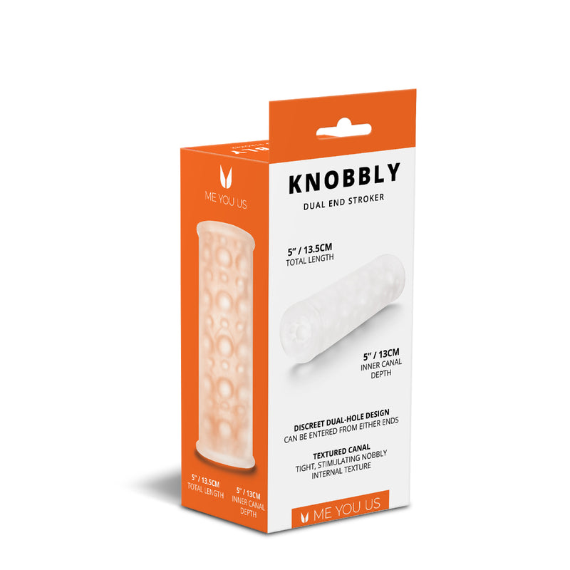 Load image into Gallery viewer, Me You Us Knobbly Dual End Stroker
