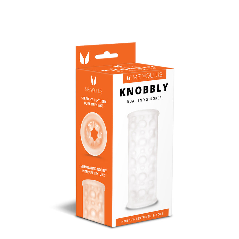 Load image into Gallery viewer, Me You Us Knobbly Dual End Stroker
