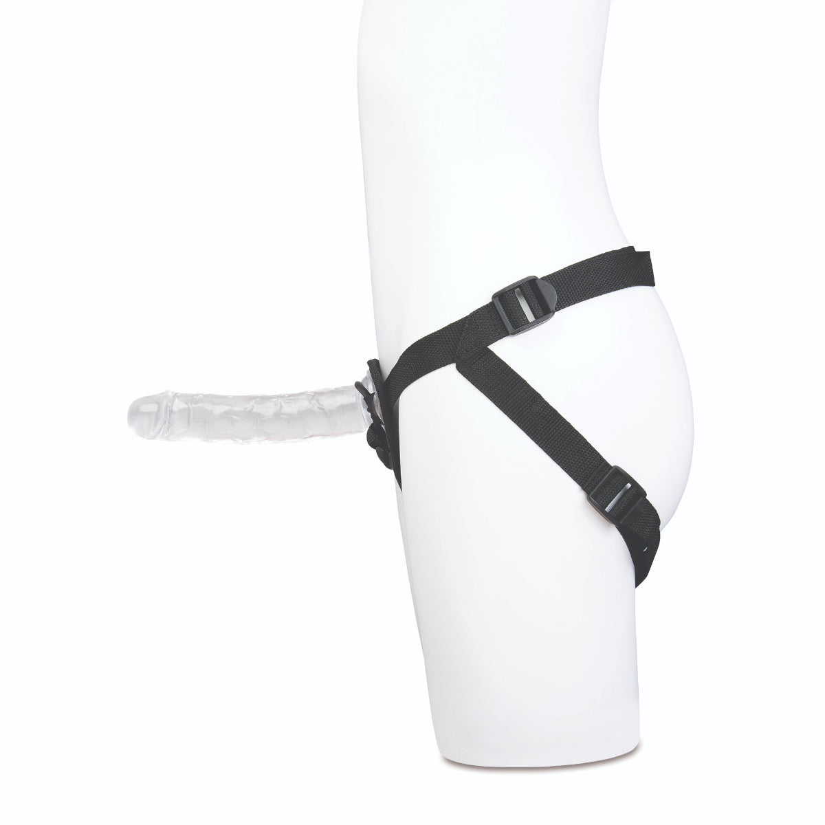 Me You Us Complete Strap On Harness Kit With Dildos Black Clear