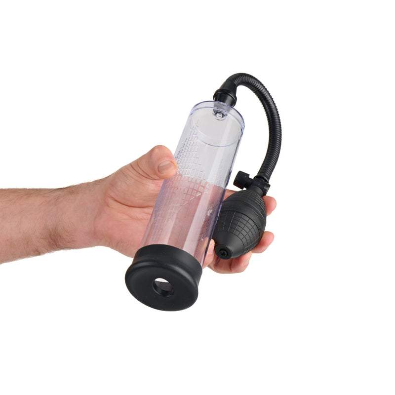 Load image into Gallery viewer, Me You Us Pumped Up Clear Suction Penis Pump
