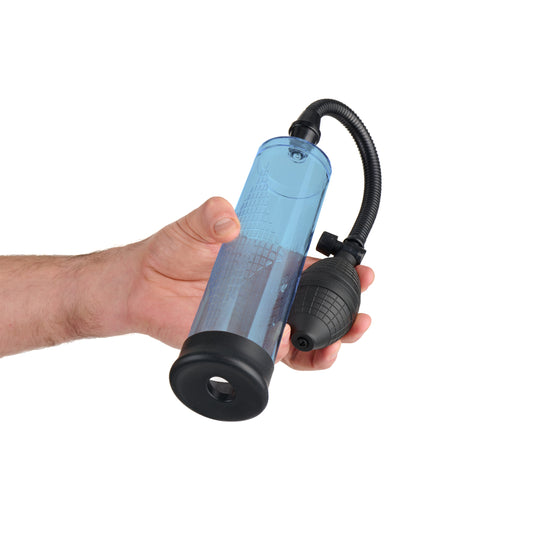 Me You Us Pumped Up Blue Suction Penis Pump