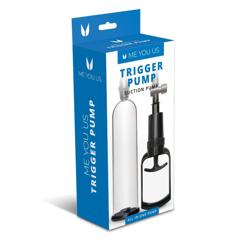 Load image into Gallery viewer, Me You Us Trigger Suction Penis Pump Clear
