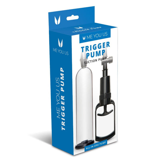 Me You Us Trigger Suction Penis Pump Clear