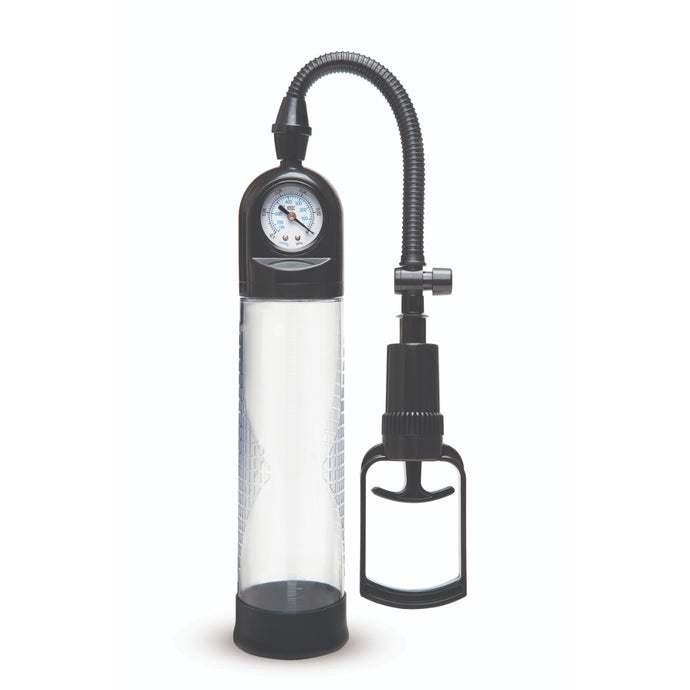 Me You Us Gauge It Suction Penis Pump Clear