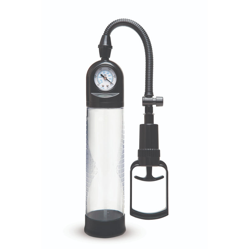 Load image into Gallery viewer, Me You Us Gauge It Suction Penis Pump Clear
