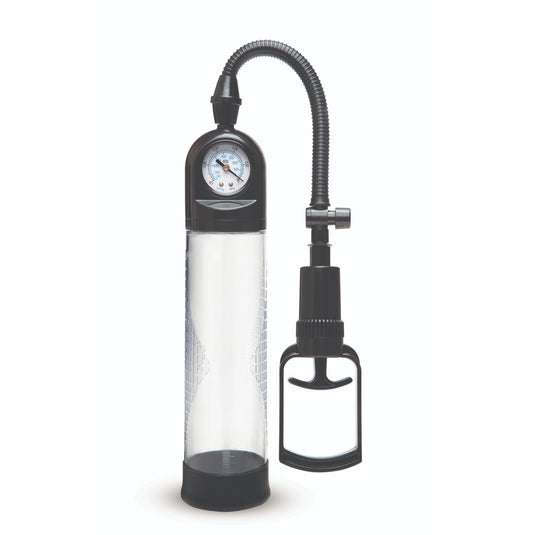 Me You Us Gauge It Suction Penis Pump Clear