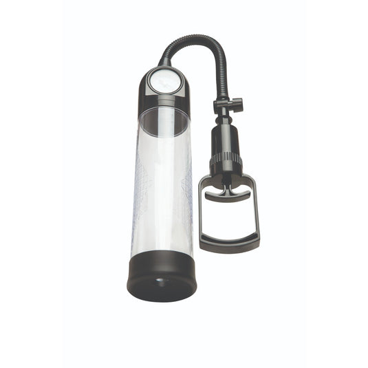 Me You Us Gauge It Suction Penis Pump Clear