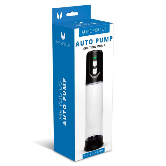 Me You Us Auto Suction Penis Pump Clear