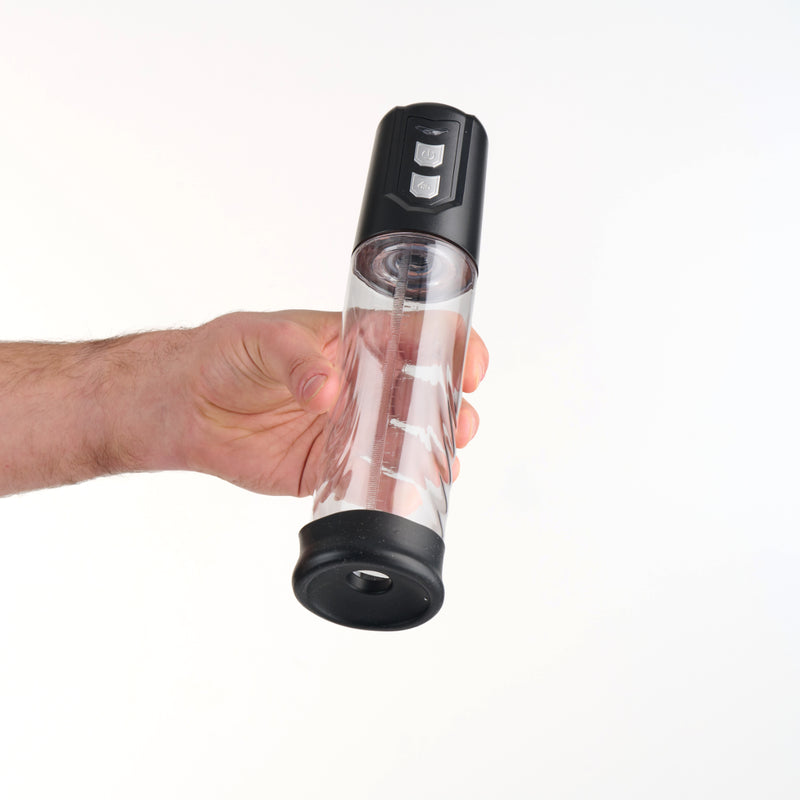 Load image into Gallery viewer, Me You Us Auto Suction Penis Pump Clear
