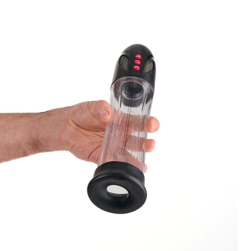 Load image into Gallery viewer, Me You Us Auto Water Suction Penis Pump Clear
