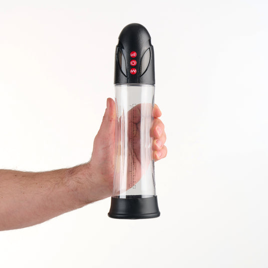 Me You Us Auto Water Suction Penis Pump Clear