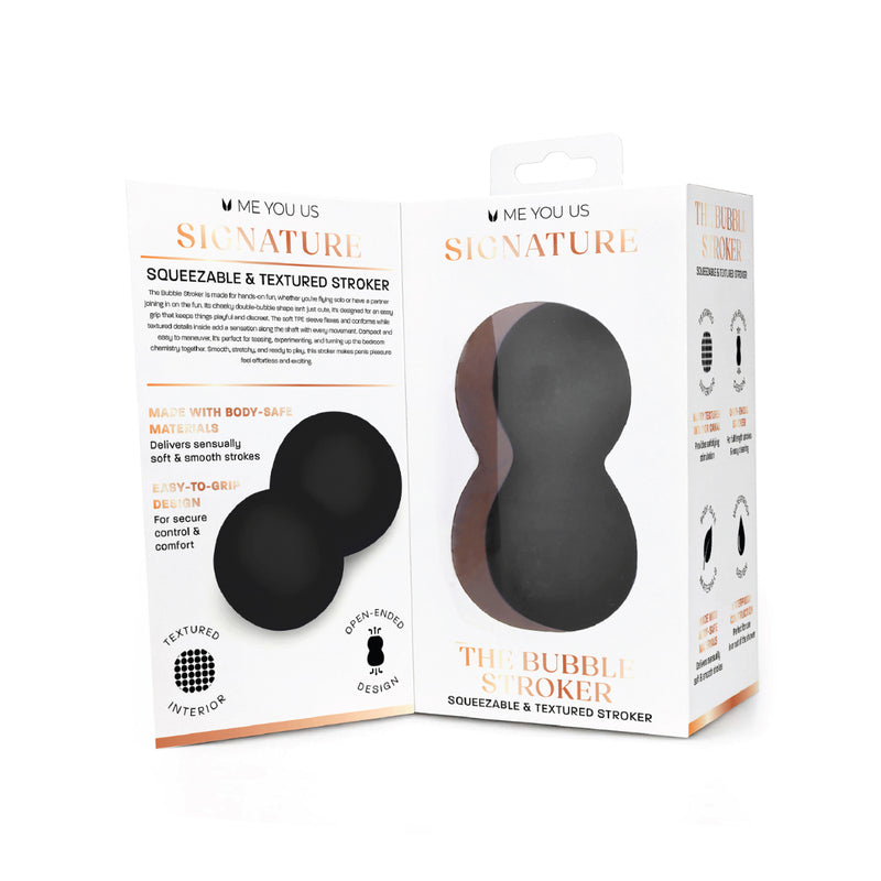 Load image into Gallery viewer, Me You Us Signature The Bubble Stroker Black
