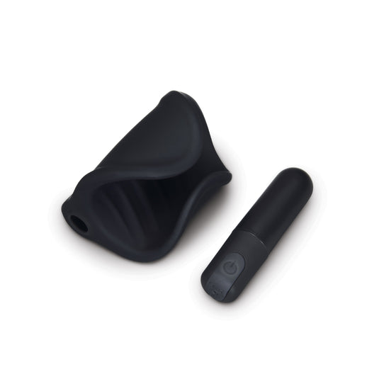 Me You Us Signature The Vibrating Open Stroker Black